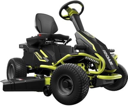 Ryobi RY48111 38‑Inch 100Ah Battery Electric Riding Lawn Mower